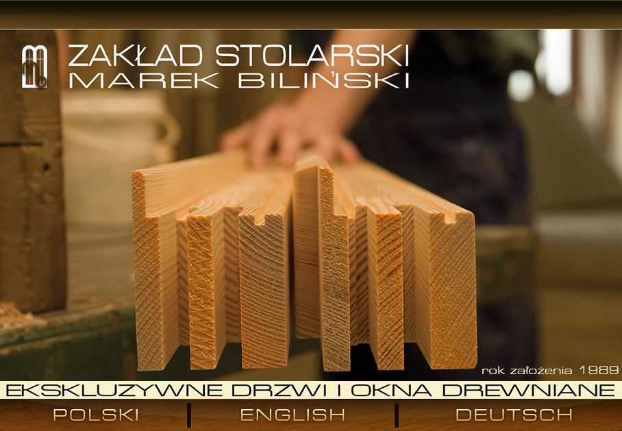 okna i drzwi drewniane - zaklad stolarski marek biliński